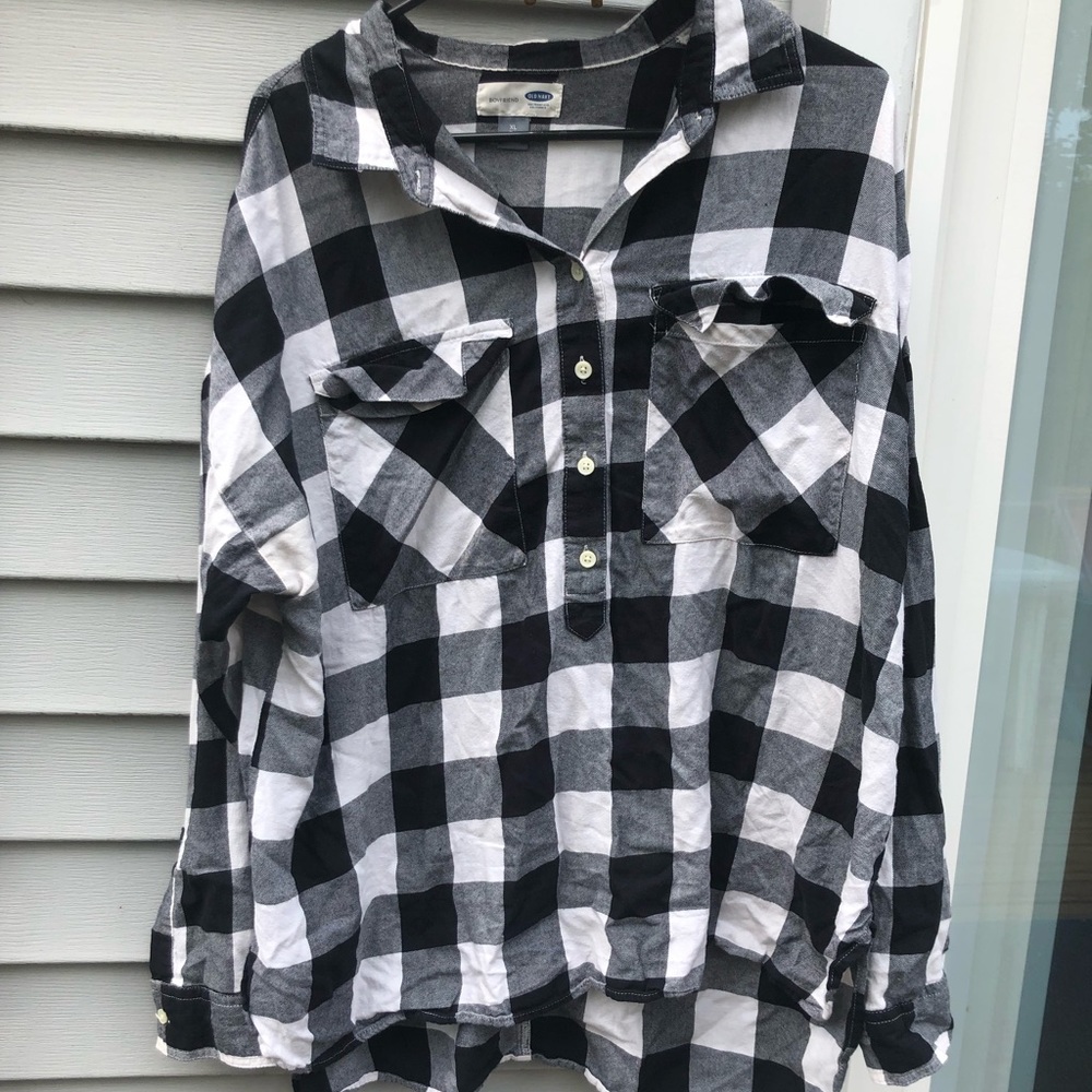 Black and White Flannel